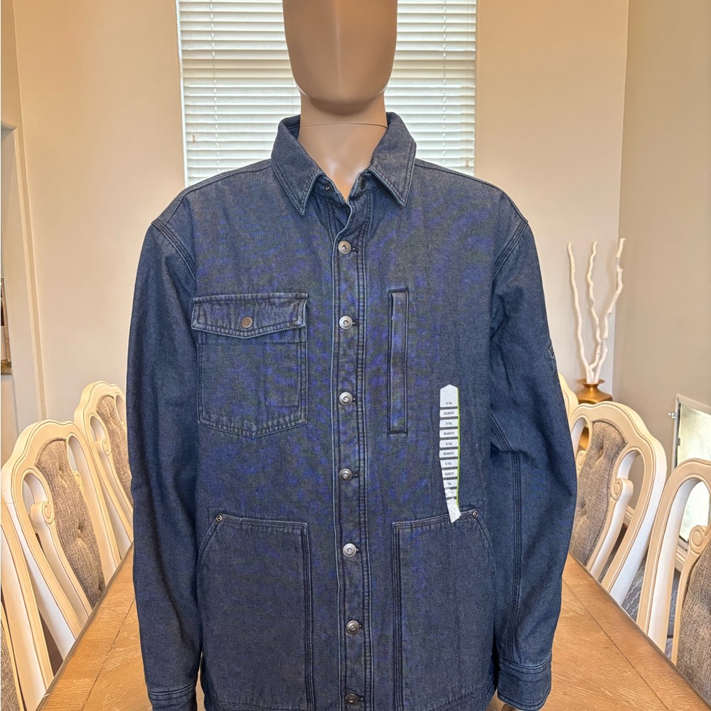 Duluth Trading Co Denim Superior Shirt Jacket